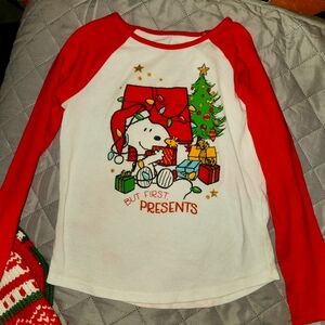 Christmas Snoopy shirt